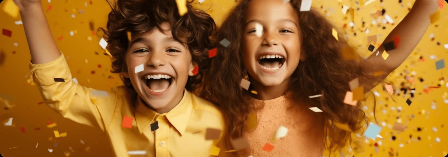 الاحتفال بتقدم الأطفال اللغوي